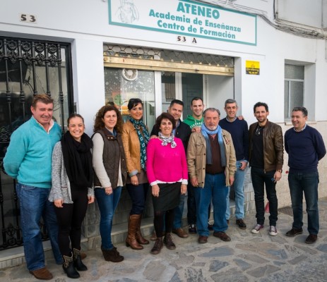 Participantes en el curso de iniciación a la fotografía impartido en febrero de 2014