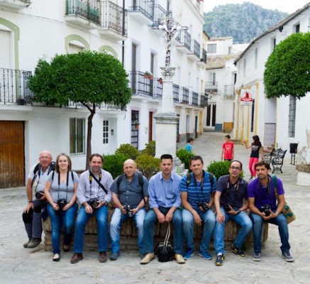 Participantes en el curso de iniciación a la fotografía impartido en mayo de 2014