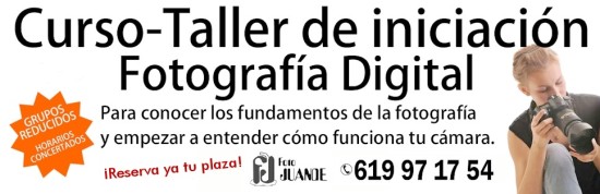 Curso de iniciación a la fotografía digital (octubre, noviembre y diciembre de 2014)